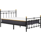 135cm Atlas Bed Black