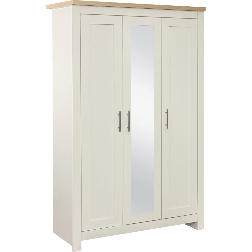 Highgate 3 Door Wardrobe With Mirror
