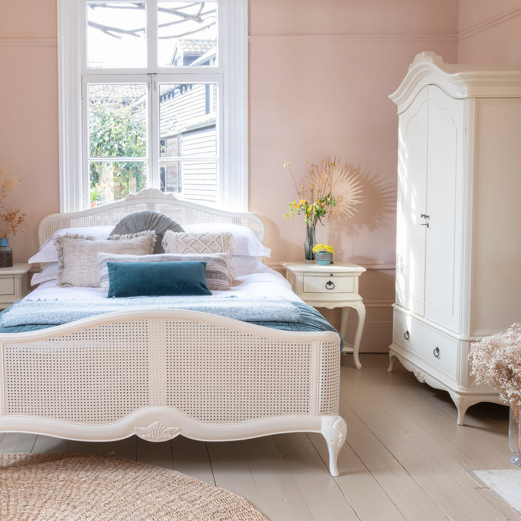 Ivory Double Wardrobe