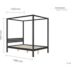 Mercia Four Poster Double Bed