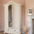 Ivory Double Wardrobe