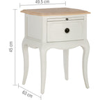 Amelie 1 Drawer Bedside