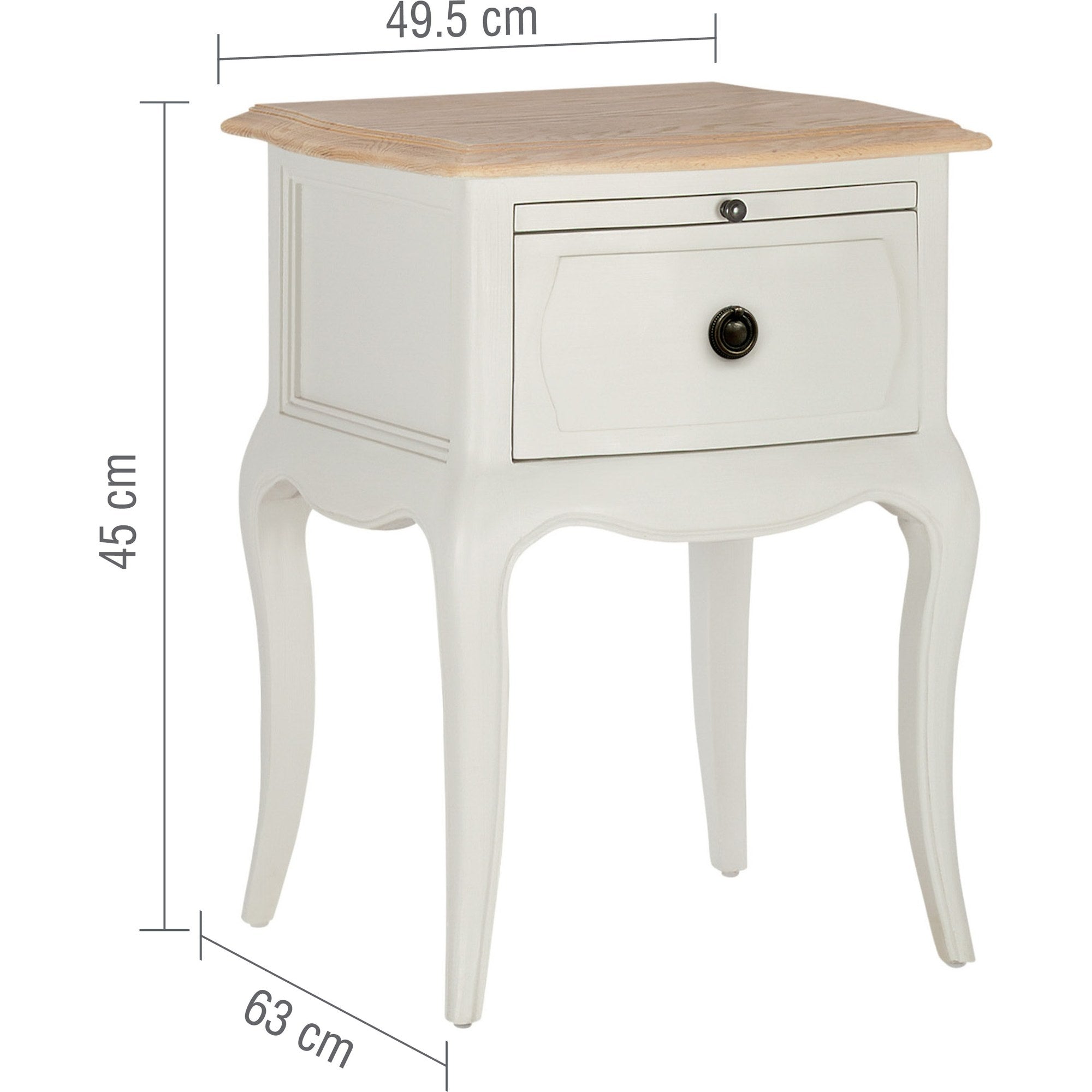 Amelie 1 Drawer Bedside