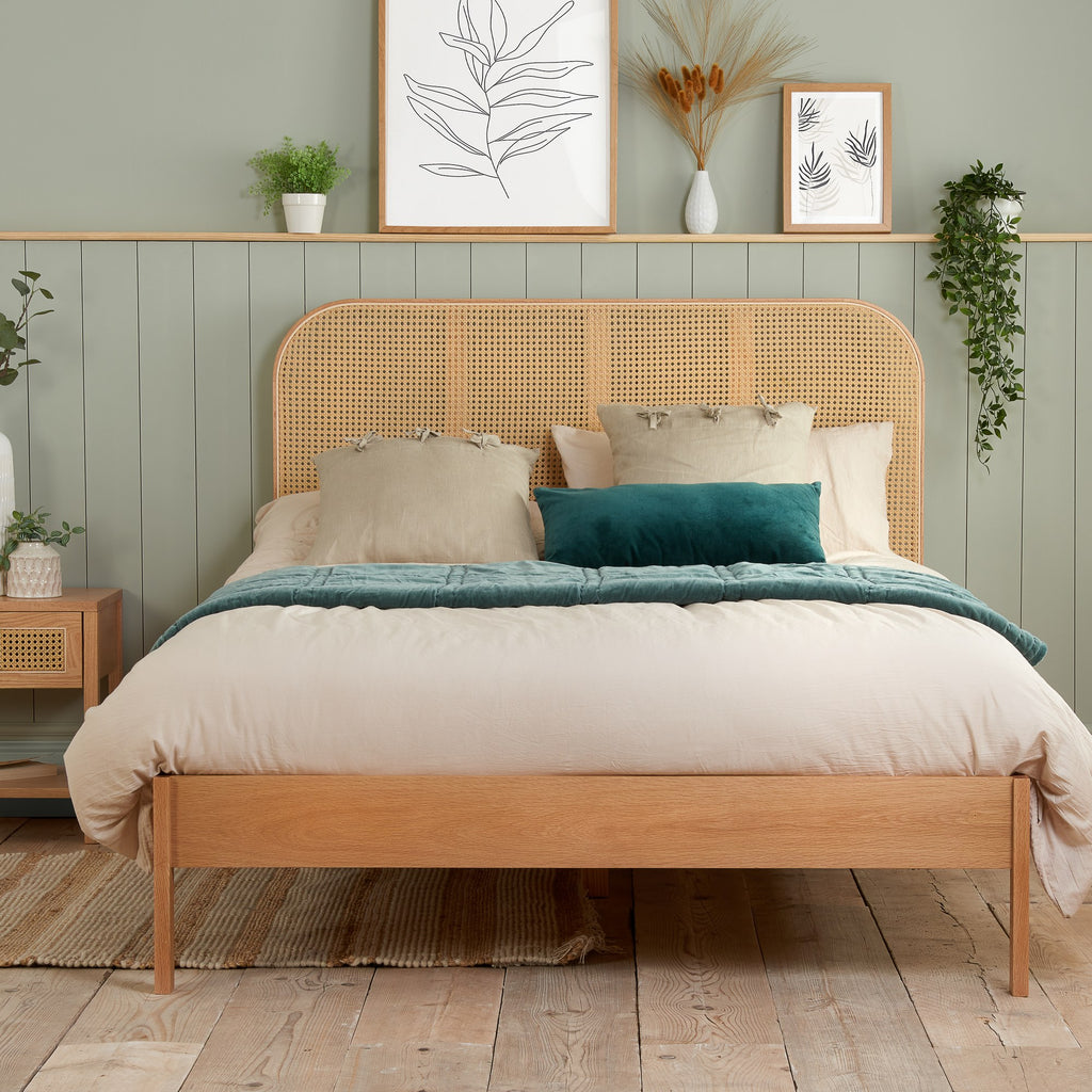 Margot Super King Rattan Bed