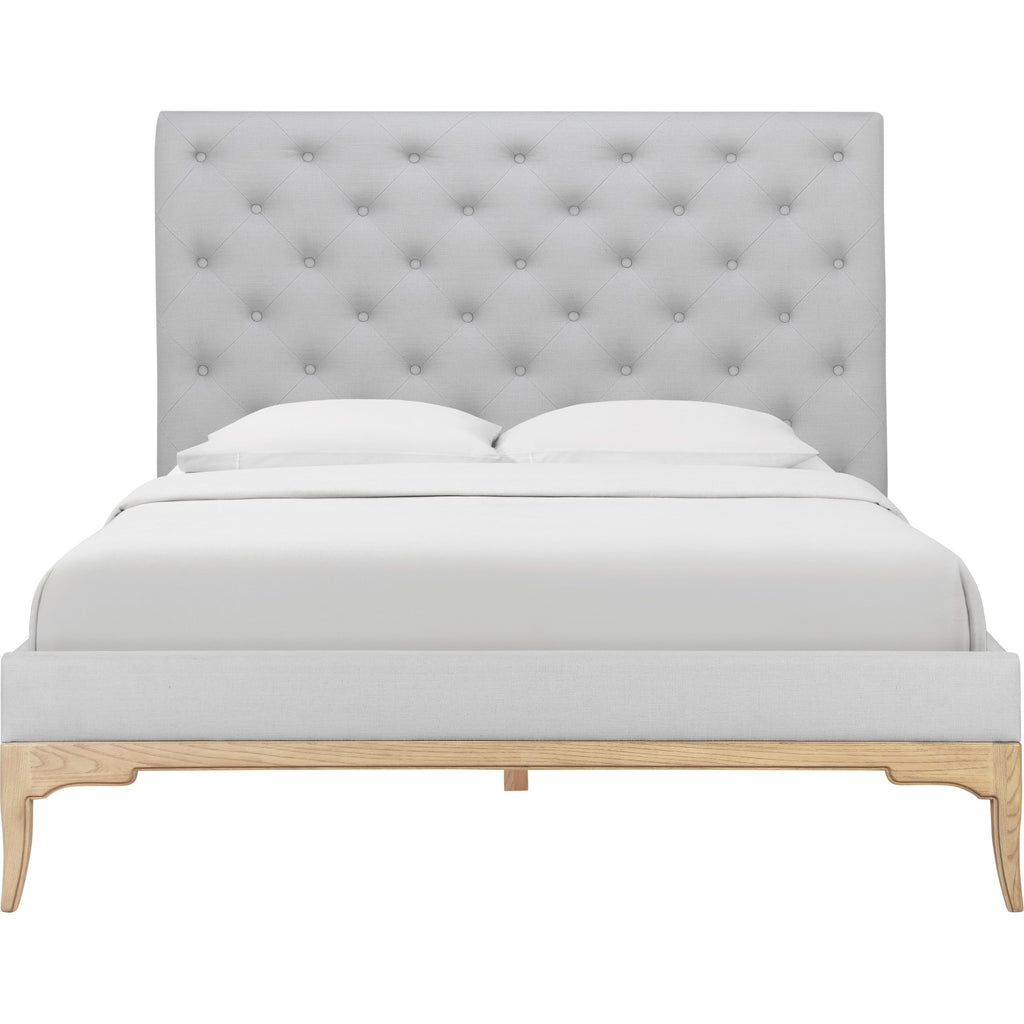 Toulon Low End Double Bed - Oak