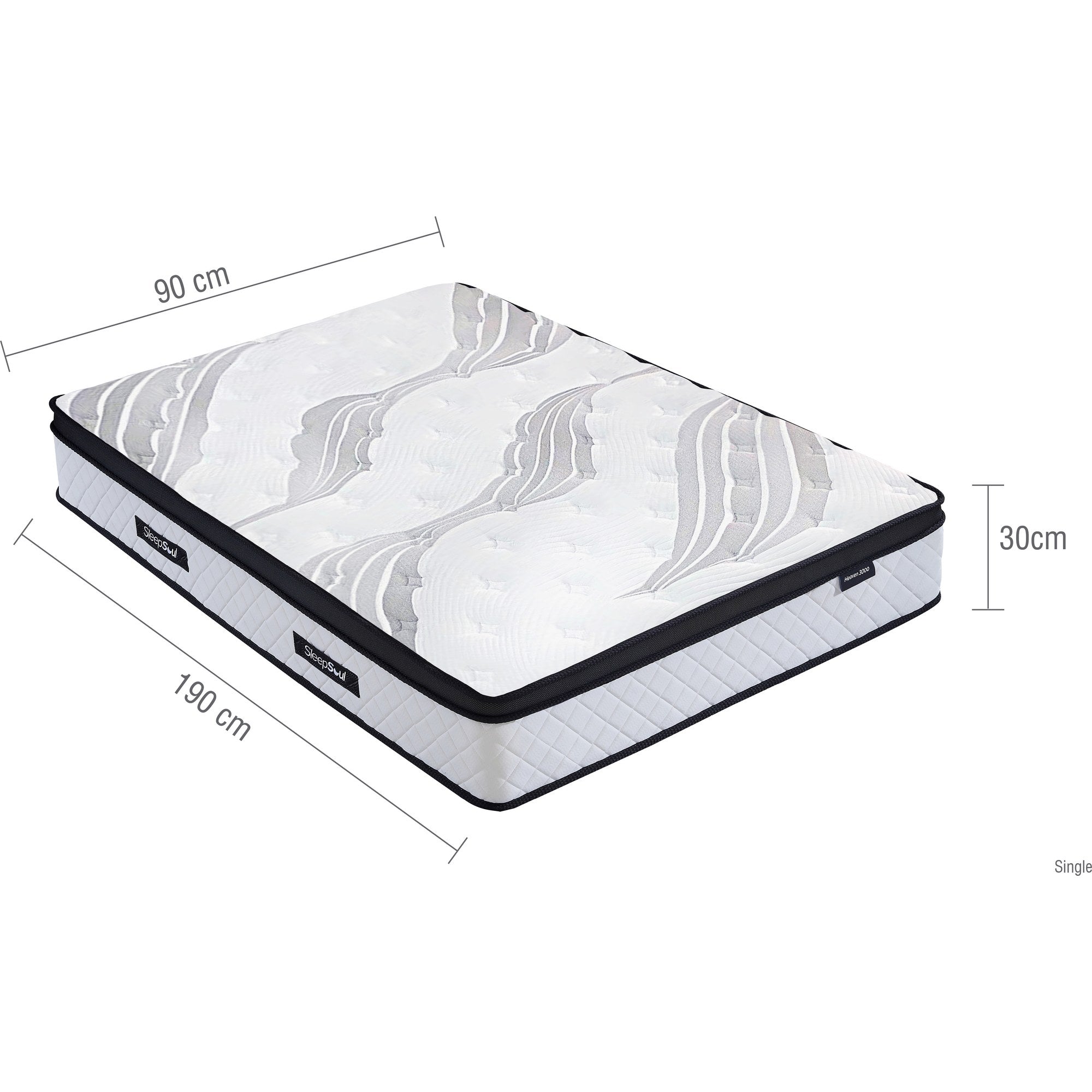 SleepSoul Heaven 3000 Single Mattress