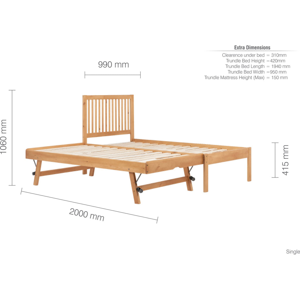 Buxton Trundle Bed