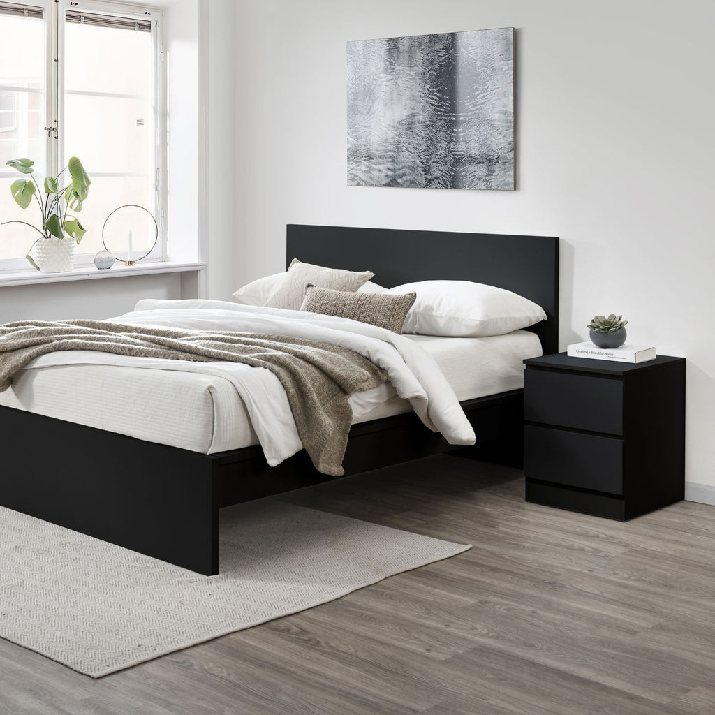 Oslo 2 Drawer Bedside