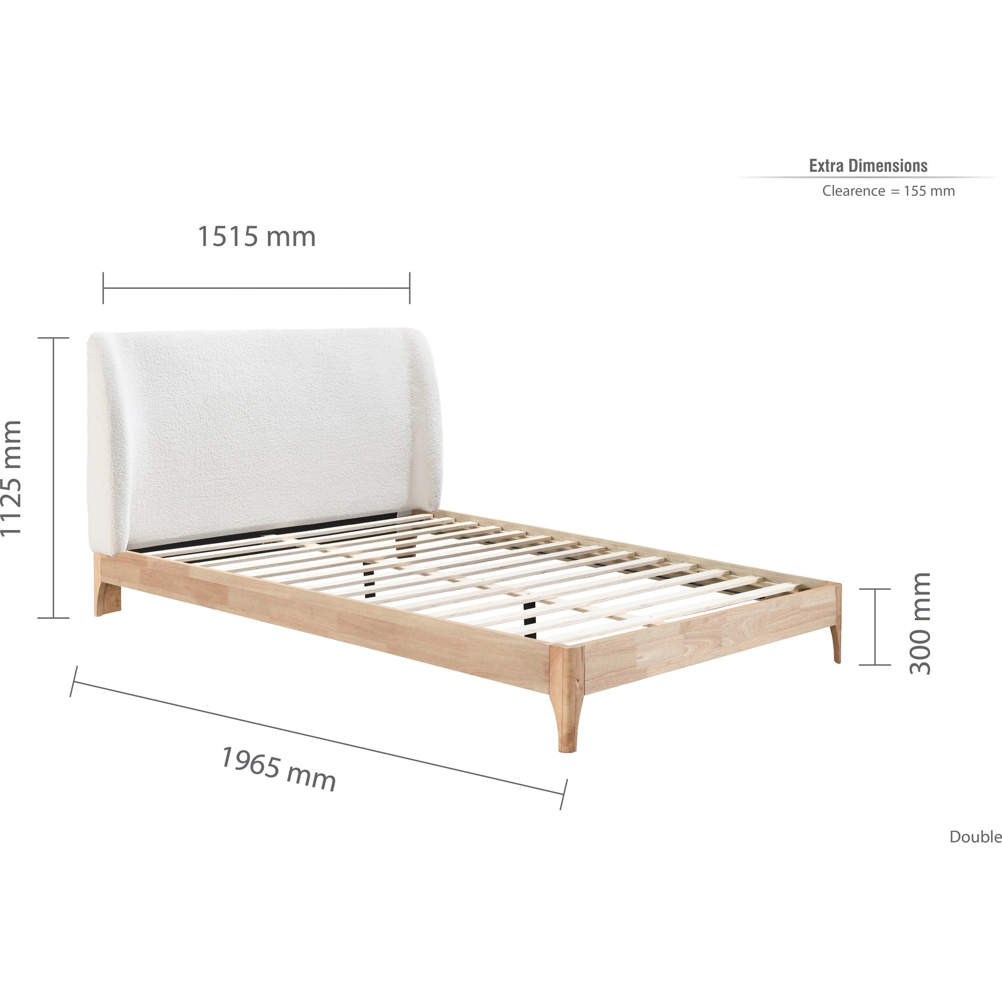 Halfden Double Bed