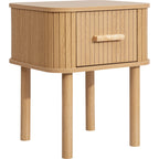 Axel 1 Drawer Fluted Bedside