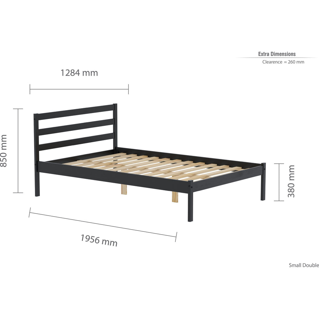 Luka Small Double Bed