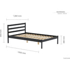 Luka Small Double Bed