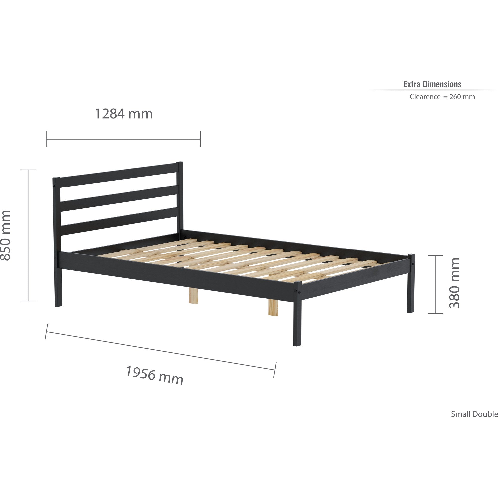 Luka Small Double Bed