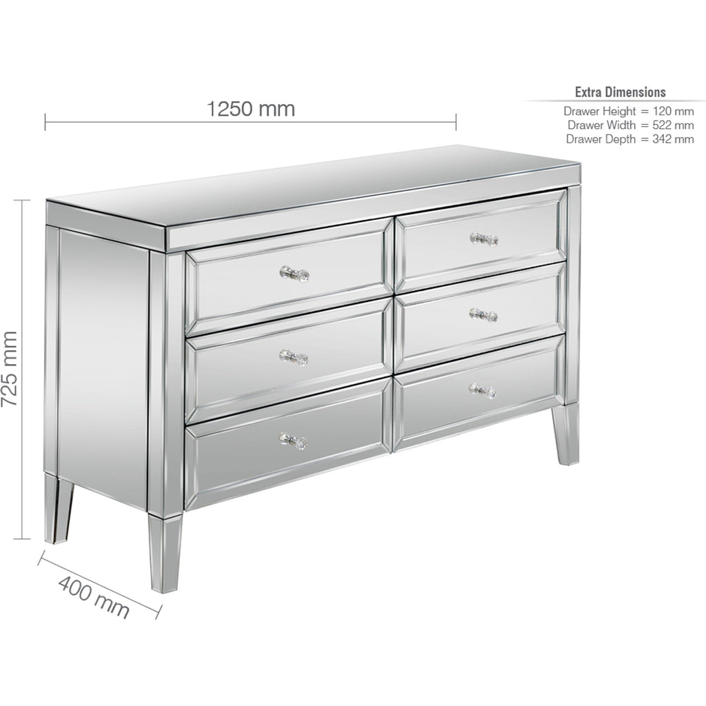 Valencia 6 Drawer Chest