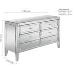 Valencia 6 Drawer Chest