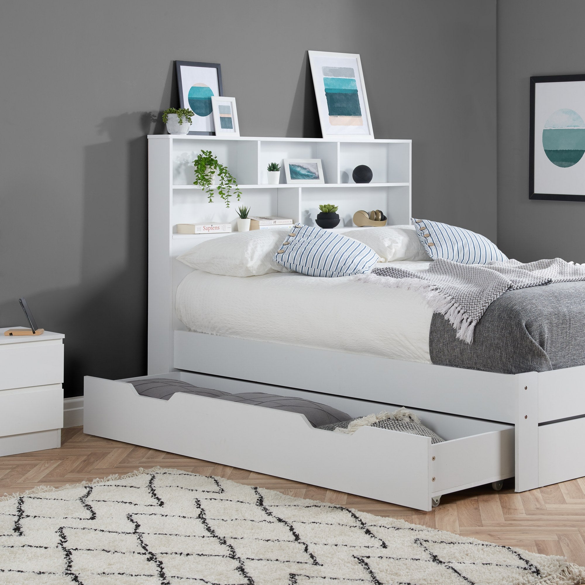 Alfie Small Double Storage Bed