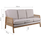 Ida 3 Seater Chair