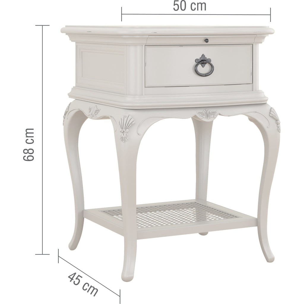 Etienne 1 Drawer Bedside Chest