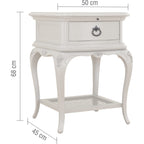 Etienne 1 Drawer Bedside Chest