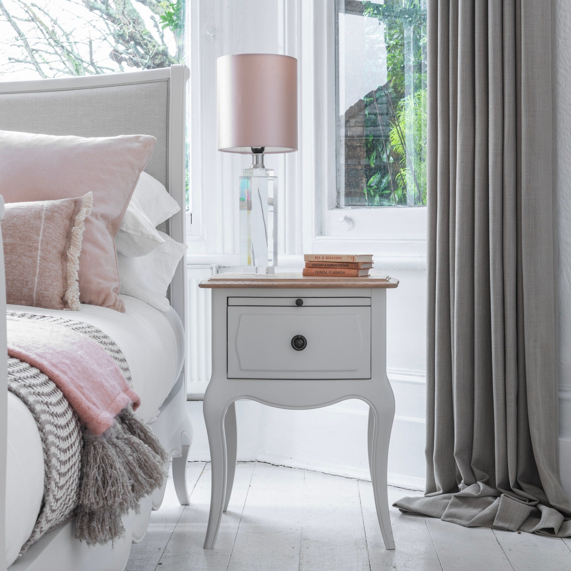 Amelie 1 Drawer Bedside
