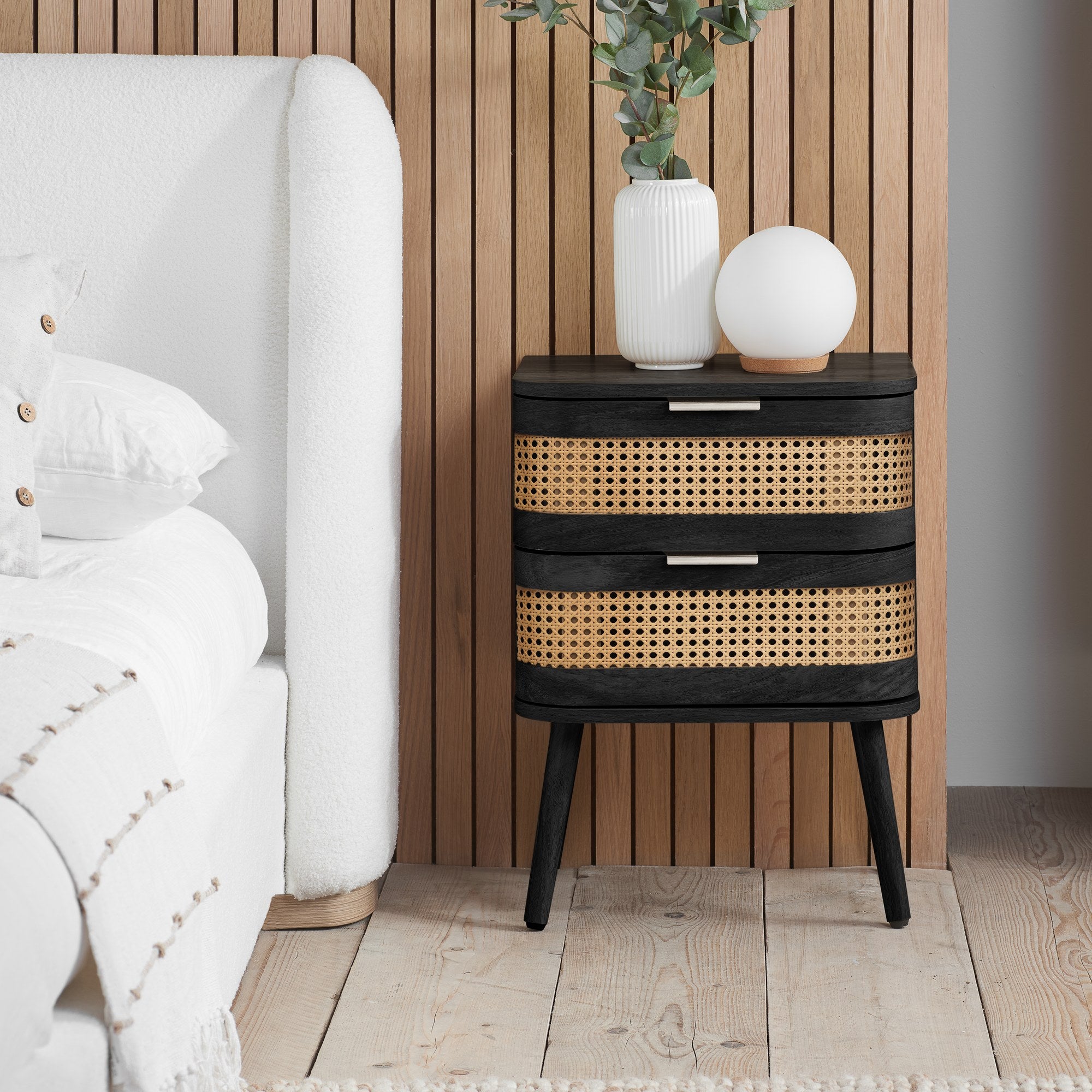 Noah 2 Drawer Bedside