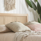 Croxley Ottoman King Rattan Bed