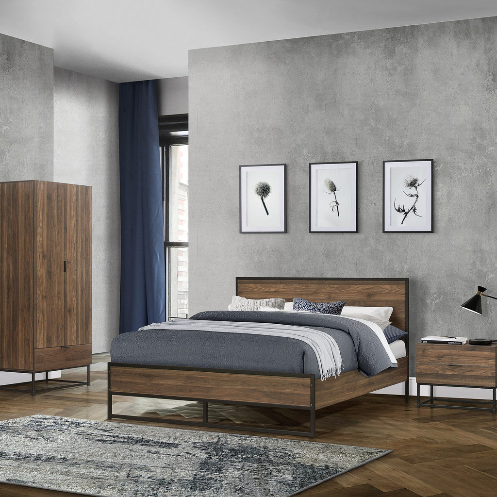 Houston 2 Drawer Bedside