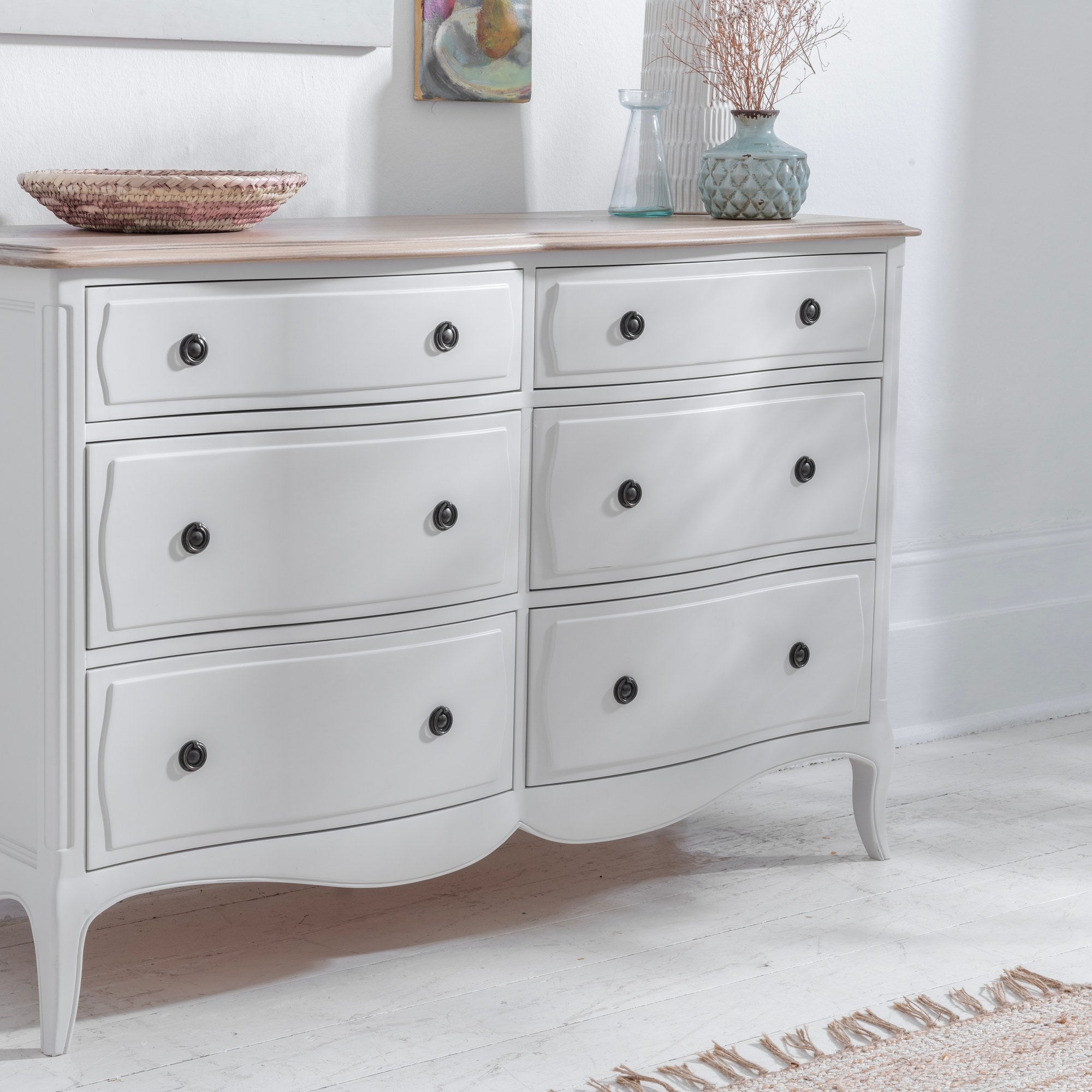 Amelie 6 Drawer Wide Chest