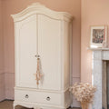 Ivory Double Wardrobe