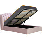 Lottie Double Ottoman Bed