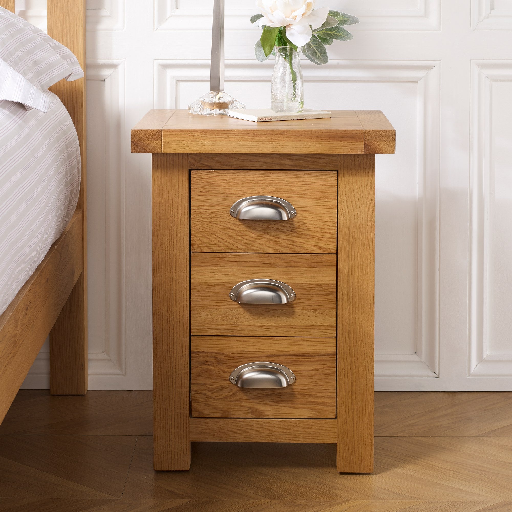 Woburn Small 3 Drawer Bedside