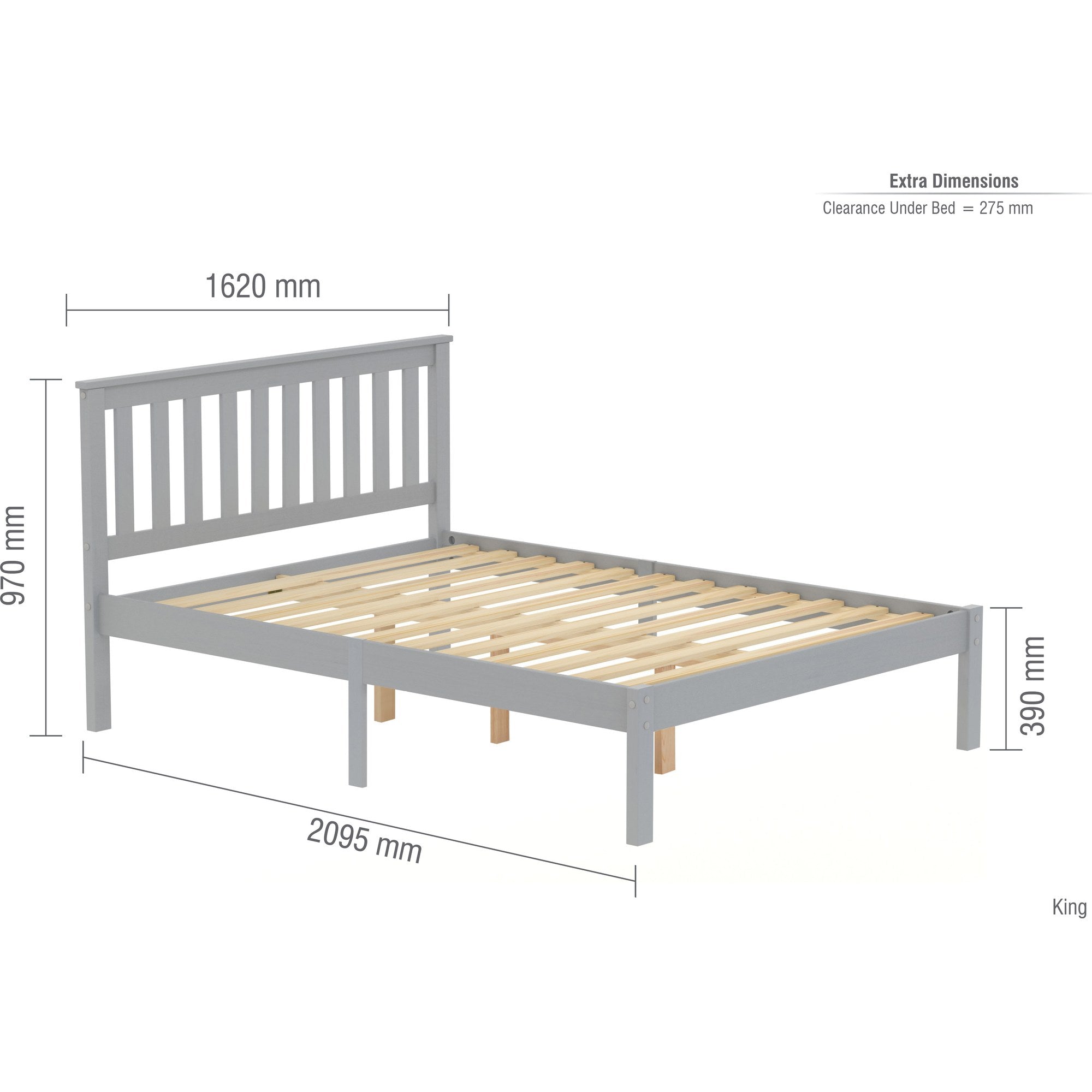 Denver King Bed