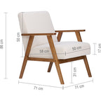 Ellwood Fabric Armchair