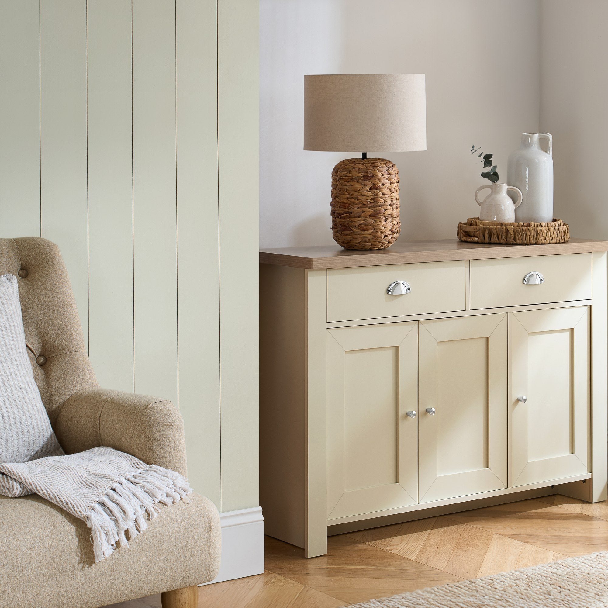 Highgate 3 Door 2 Drawer Sideboard