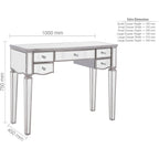 Elysee 5 Drawer Dressing Table