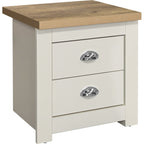 Highgate 2 Drawer Bedside