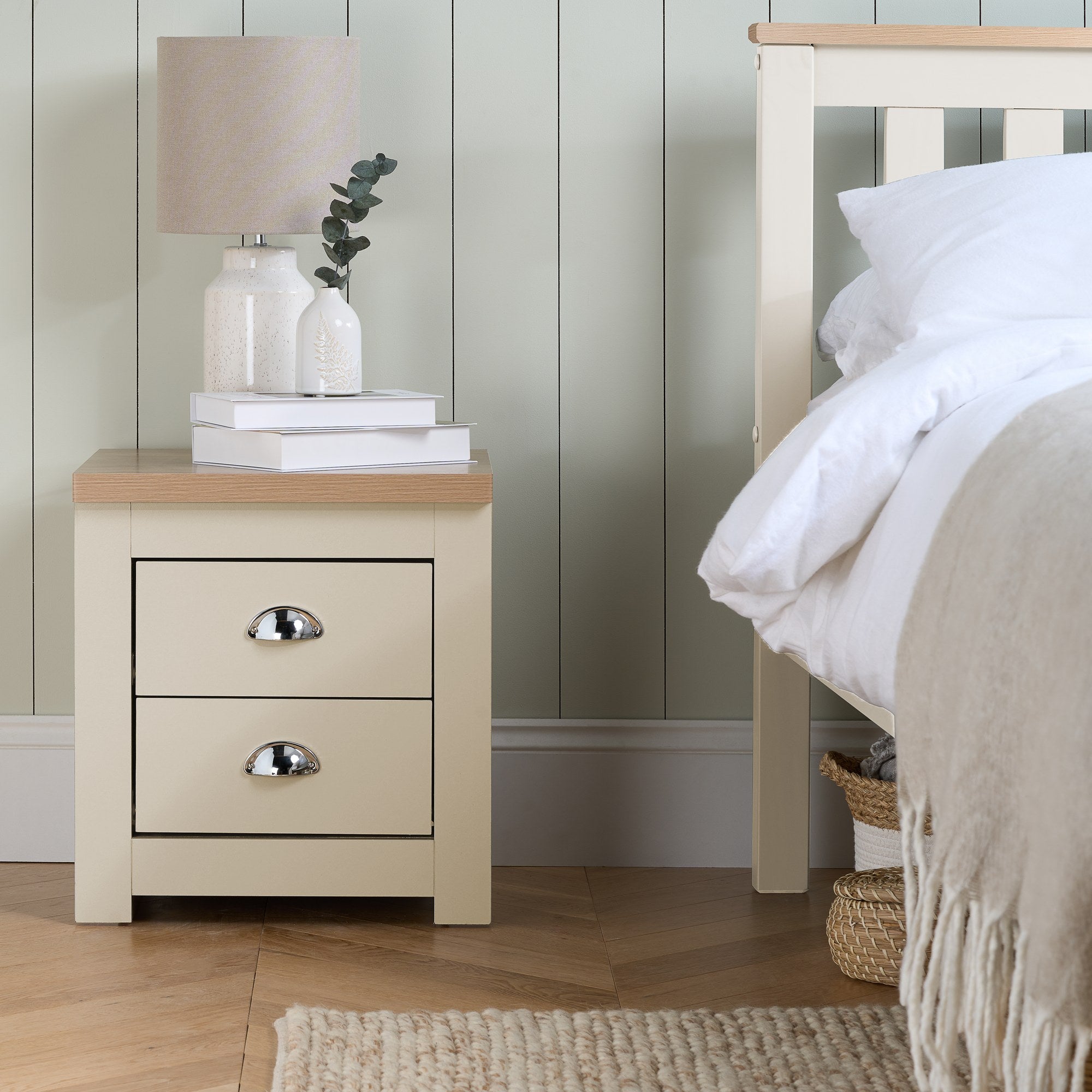 Highgate 2 Drawer Bedside