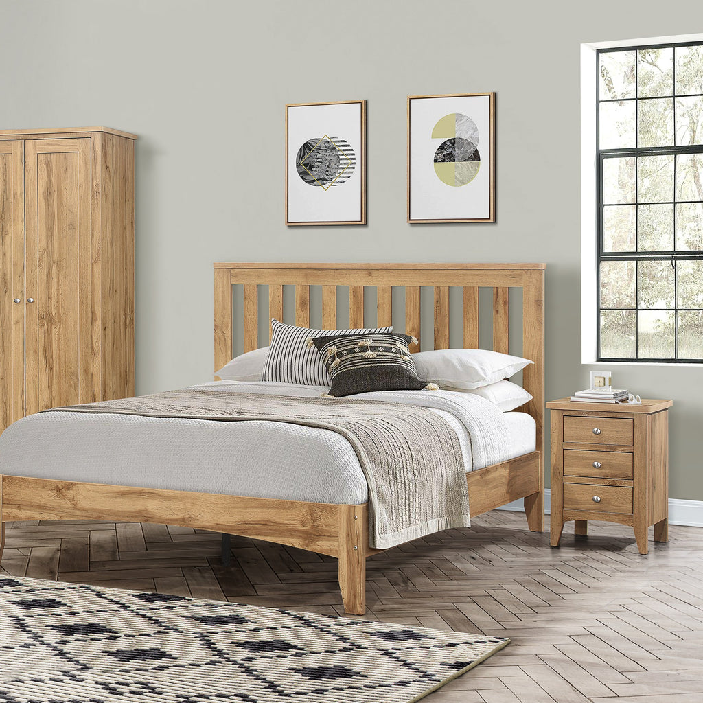 Hampstead 3 Drawer Bedside