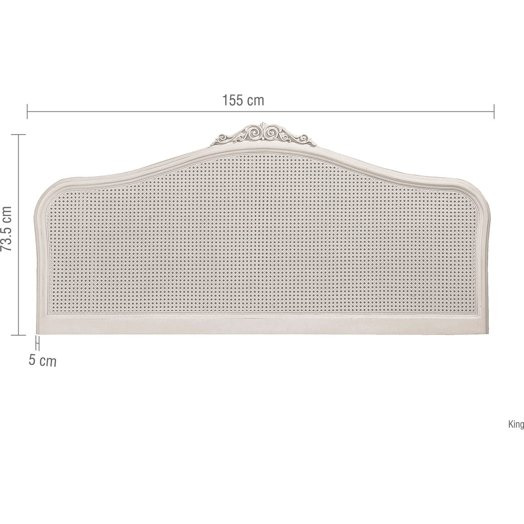 Etienne Rattan King Headboard