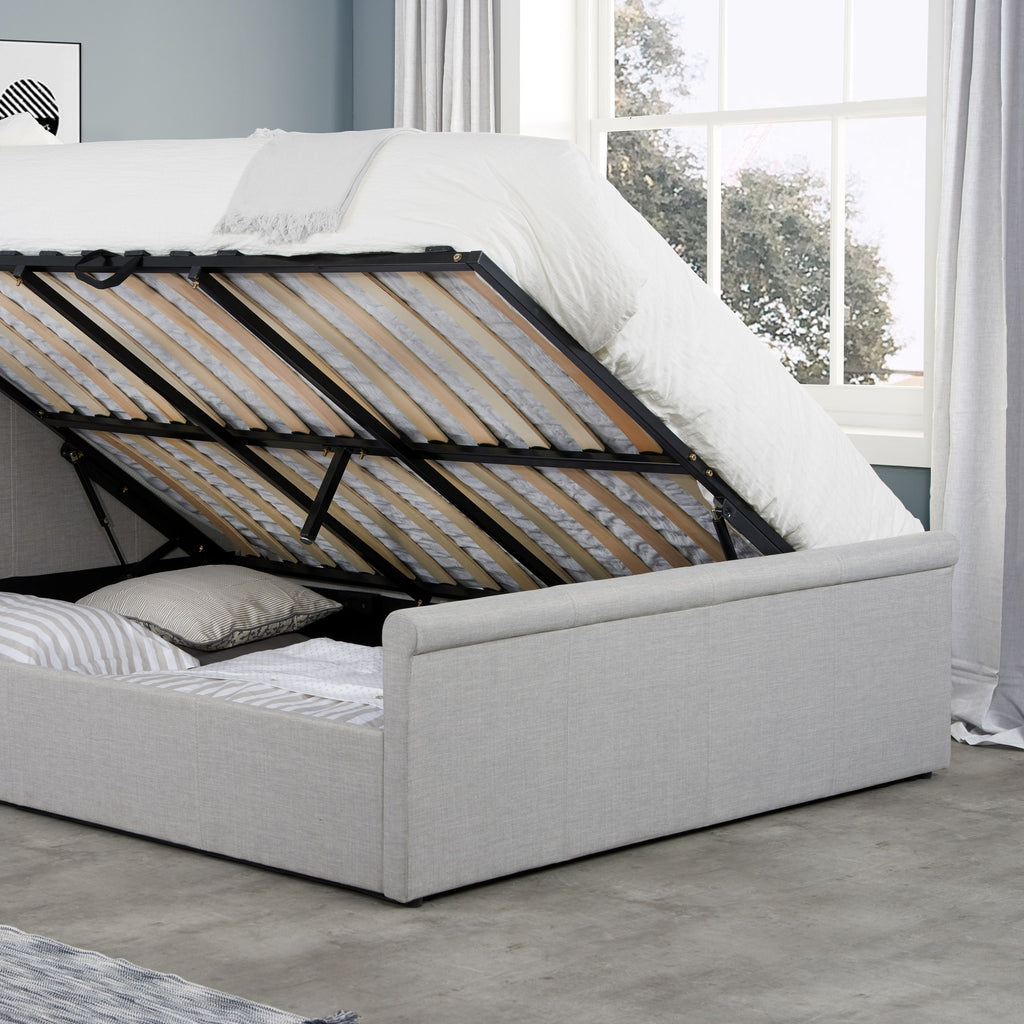 Stratus Double Ottoman Bed
