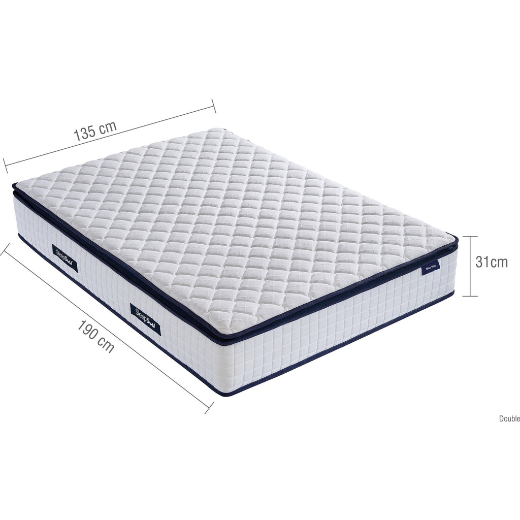 SleepSoul Bliss 1500 Double Mattress