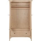 Toulon 2 Door 1 Drawer Wardrobe With Mirror