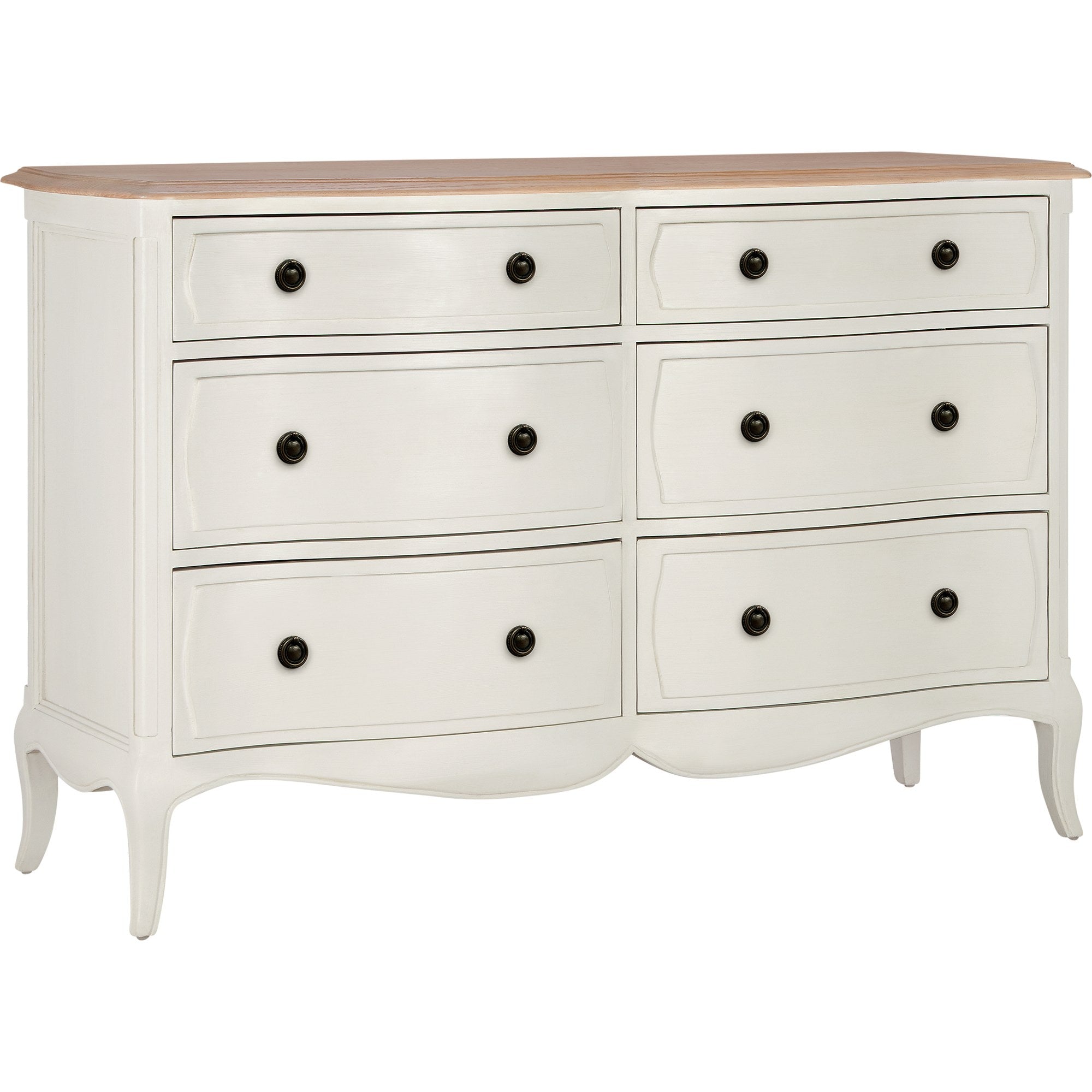 Amelie 6 Drawer Wide Chest