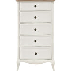 Amelie 5 Drawer Tallboy
