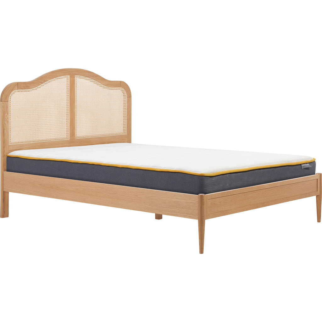 Leonie King Rattan Bed