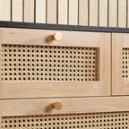 Croxley 7 Drawer Rattan Chest