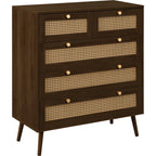 Croxley 5 Drawer Rattan Chest