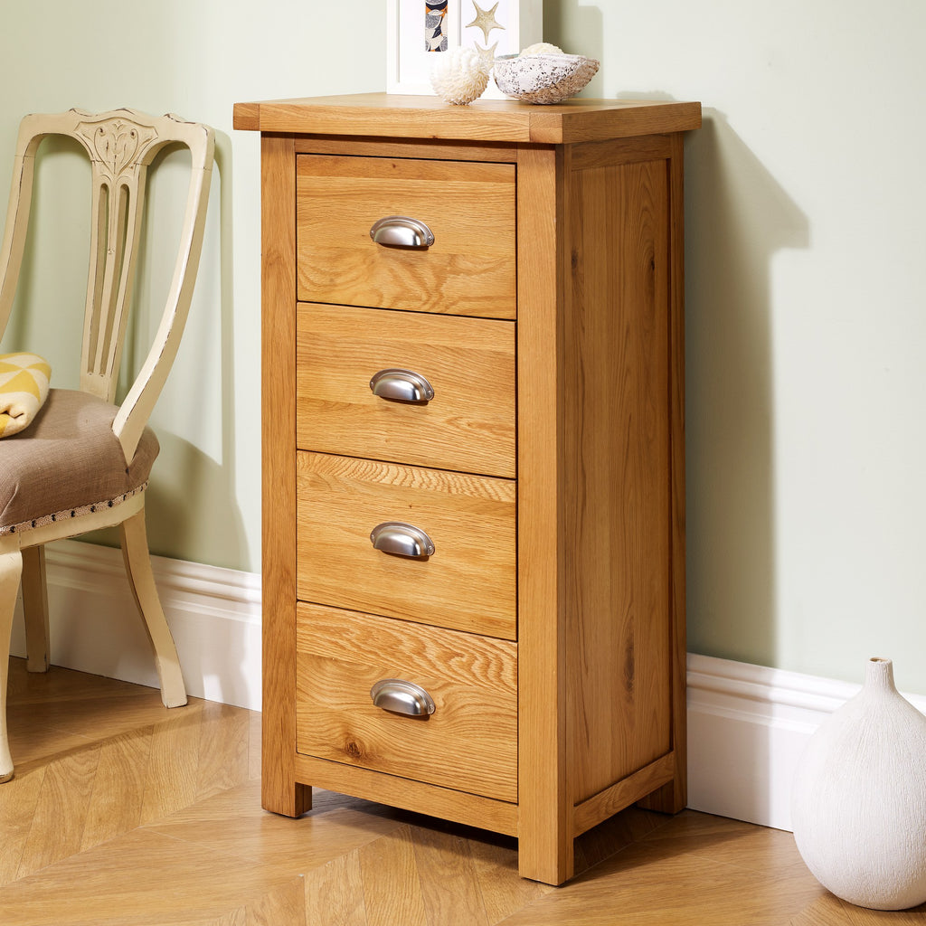 Woburn 4 Drawer Narrow Chest
