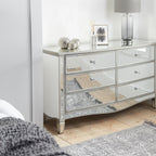 Elysee 6 Drawer Wide Chest