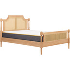 Geneva King Rattan Bed